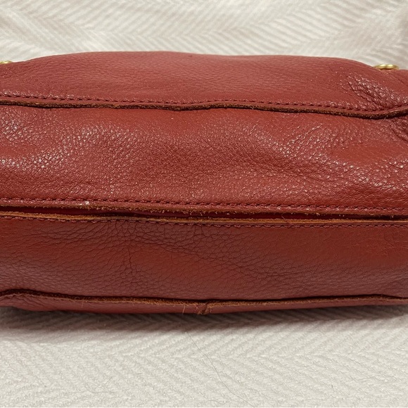 Hammitt Bryant Zinfandel Red Crossbody Bag with Multicolor Strap - Picture 3 of 8